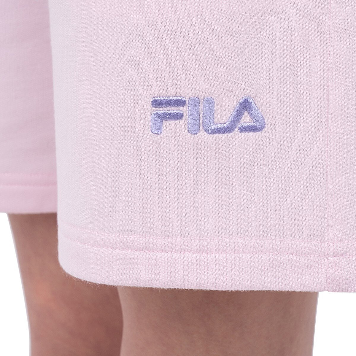 Fila 兒童短褲兩件組 粉紅/紫色組合