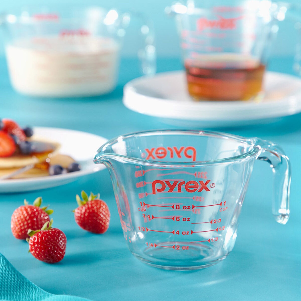 Pyrex 玻璃量杯 3件組