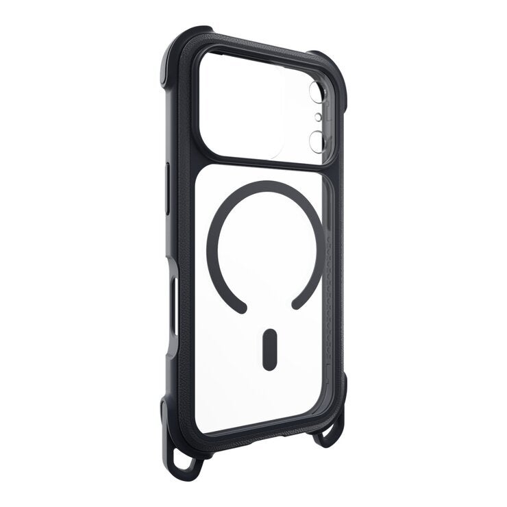 MAGEASY Odyssey Strap M 超軍規防摔掛繩手機殼 iPhone 17 Pro(皮革午夜/沉穩黑) + 鏡頭保護貼Lenz 鈦合金(午夜鈦) + Vetro 9H 鋼化玻璃保護膜 MAGEASY Odyssey Strap M 超軍規防摔掛繩手機殼 iPhone 17 Pro(皮革午夜/沉穩黑) + 鏡頭保護貼Lenz 鈦合金(午夜鈦) + Vetro 9H 鋼化玻璃保護膜