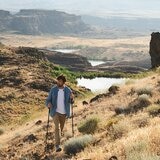 Cascade Mountain Tech 碳纖維3段式登山杖 X 2入