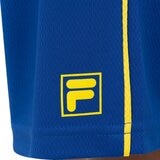 Fila 兒童足球短袖套組 黃/藍 XS