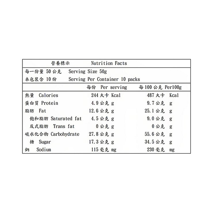 櫻桃爺爺 經典原味牛軋糖 500公克