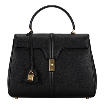 Celine 女小牛皮手提包中款 黑色 Celine 女小牛皮手提包中款 黑色