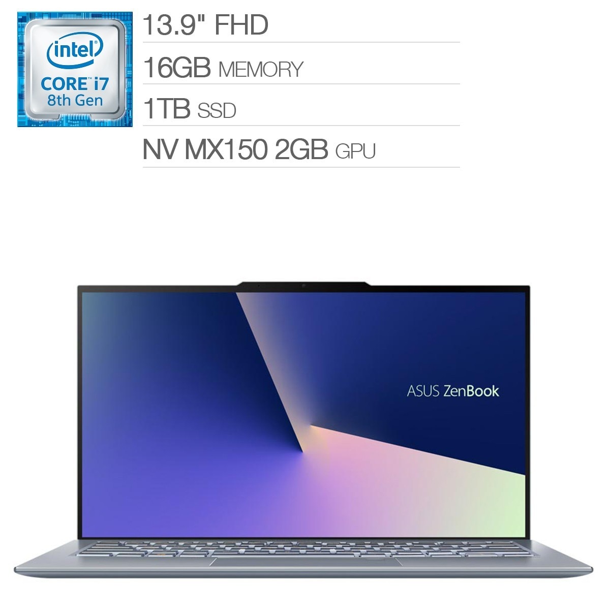 ASUS 13.9吋 輕薄筆電