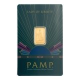 PAMP 自由女神金條 999.9純金 2.5公克
