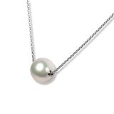 Tokyo Pearl 鉑金 8.5公釐 - 9.0公釐 Akoya 珍珠項鍊