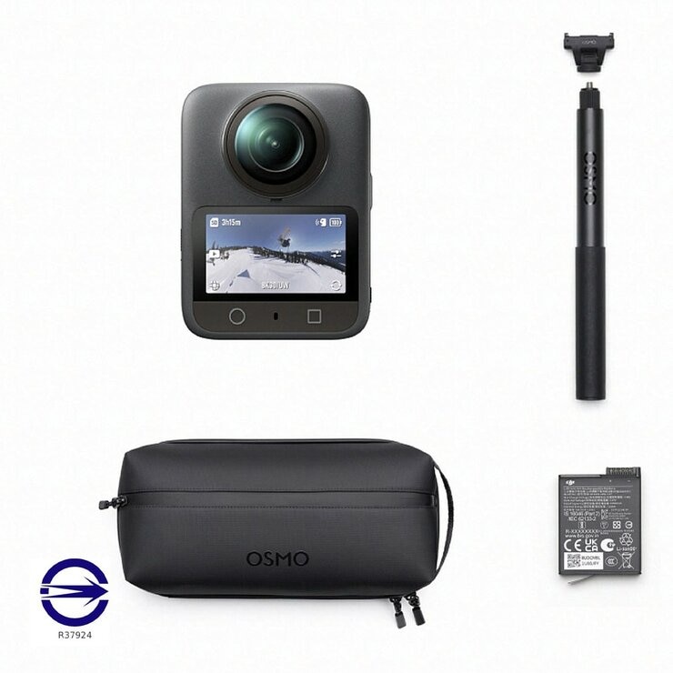 DJI Osmo 360 套裝組 雙電池+自拍棒+收納包