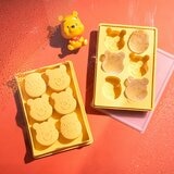 HOUSUXI 舒希 迪士尼系列 矽膠製冰盒含蓋 6件組