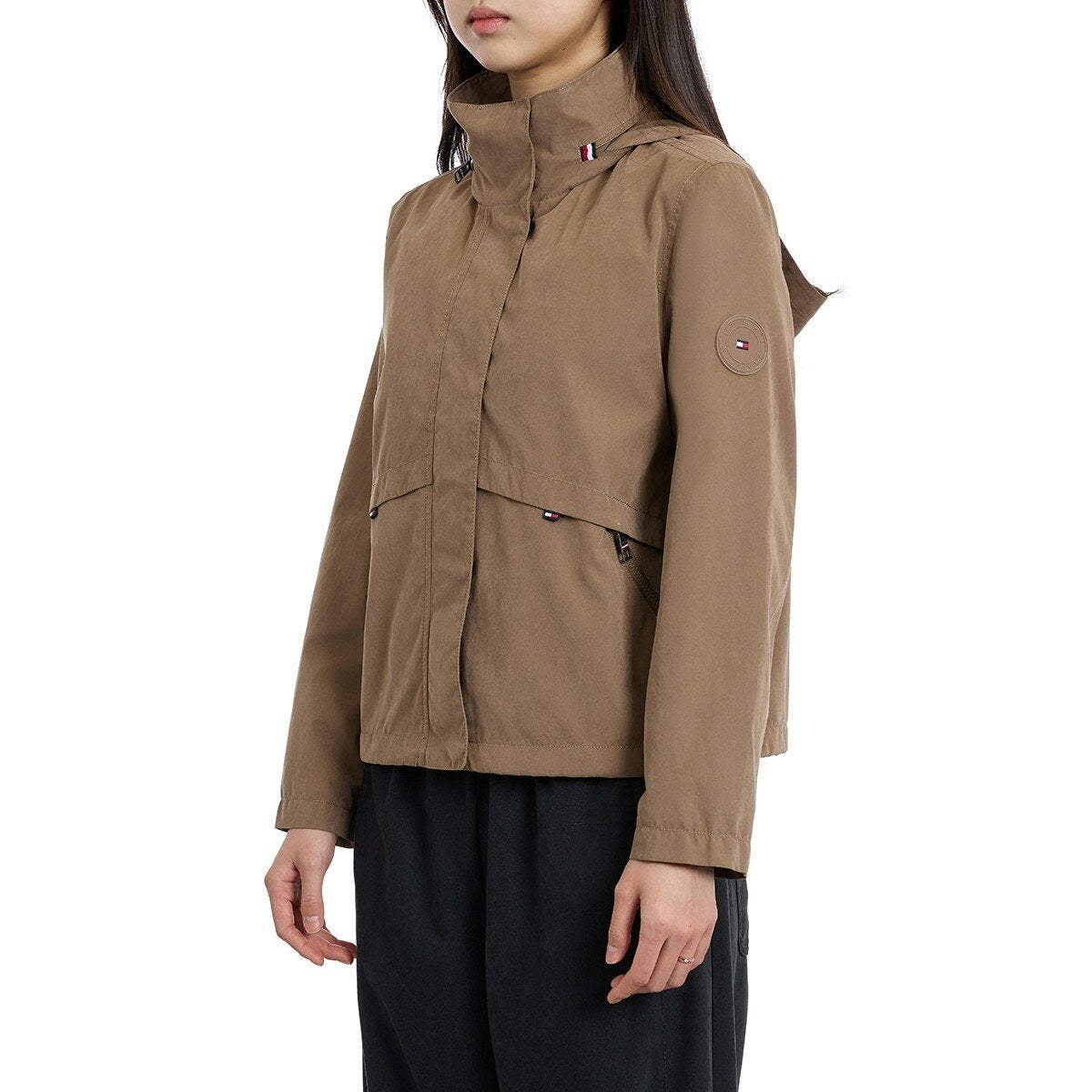 Tommy Hilfiger 女連帽外套 咖啡 Tommy Hilfiger 女連帽外套 咖啡