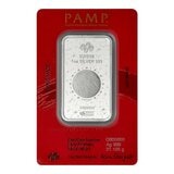 PAMP 馬年 銀條條塊 999.9純銀 1盎司
