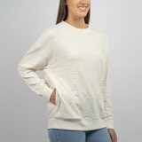 Jachs G. 女圓領長袖上衣 米 S