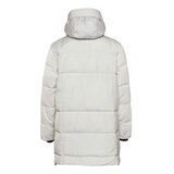 DKNY 男長版連帽外套 白
