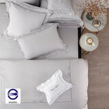 Wedgwood 600織埃及棉刺繡雙特四件式床組 180公分 X 210公分 豐饒之角 Wedgwood 600織埃及棉刺繡雙特四件式床組 180公分 X 210公分 豐饒之角