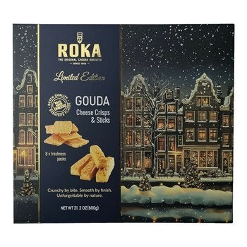 Roka 荷蘭熟成高達綜合起司脆餅&脆棒 600公克 Roka 荷蘭熟成高達綜合起司脆餅&脆棒 600公克