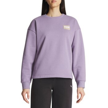 Puma 女圓領長袖上衣