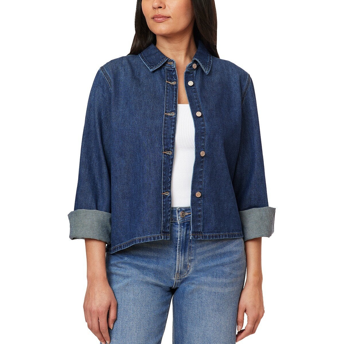 Scotch & Soda 女牛仔外套 深藍