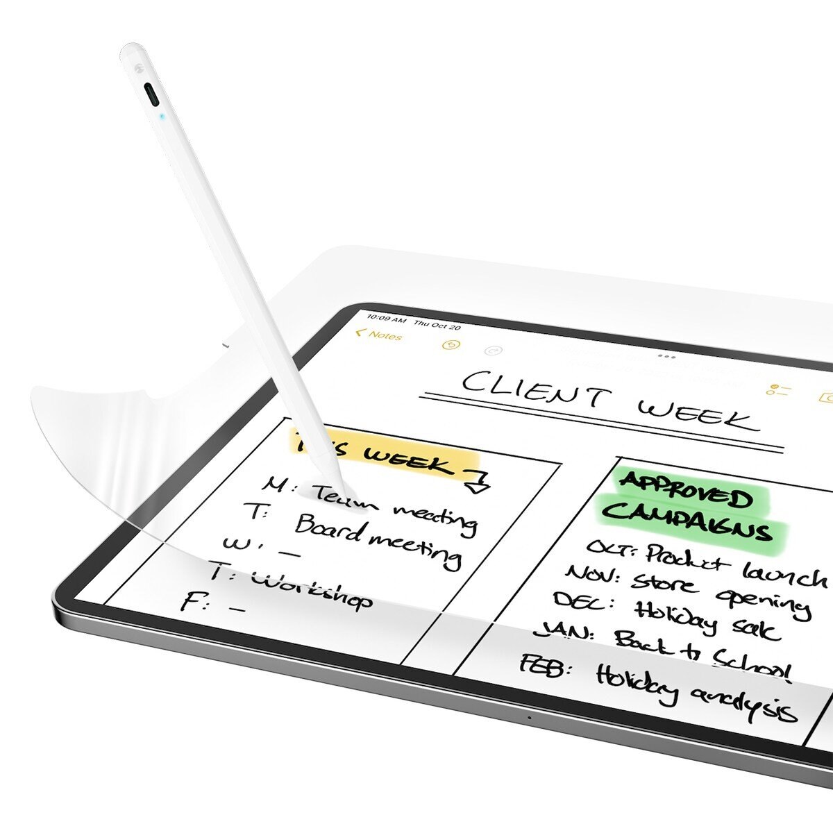 MAGEASY EasyPaper Note 類紙膜書寫款抗藍光保護貼 適用於 iPad Pro 11吋 2022 M2 - 2018 & iPad Air 10.9吋 2022-20