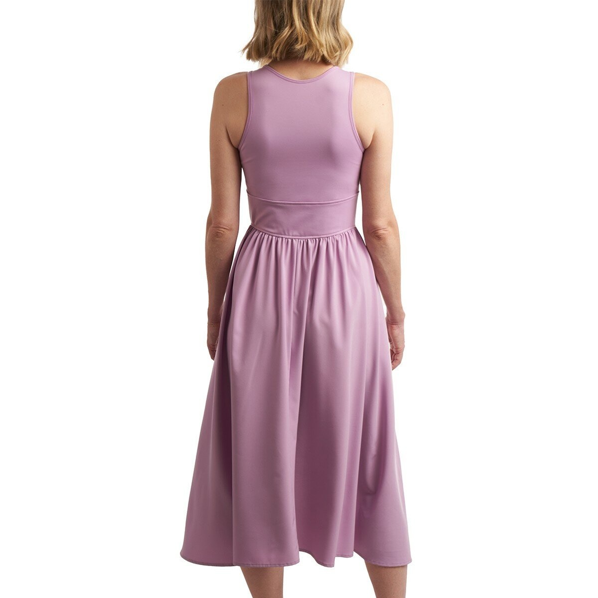 RVCA 女無袖連身洋裝 淺紫