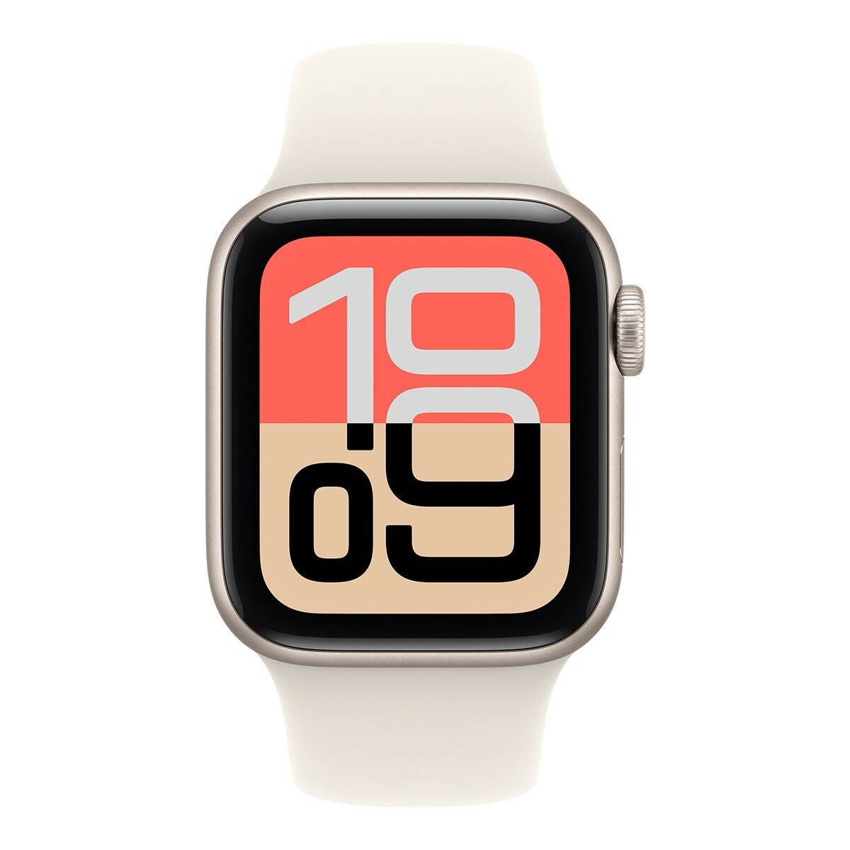 Apple Watch SE 3 GPS + 行動網路 40公釐 星光色鋁金屬錶殼 附星光色運動型錶帶 M/L