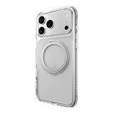 MAGEASY MagStand 360 M 磁吸旋轉支架防摔手機殼 iPhone 17 Pro Max(透明) + 鏡頭保護貼Lenz(炫彩) + Vetro 9H 鋼化玻璃保護膜