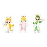 Super Mario 4吋公仔 3入組 變裝款 / 3歲以上 Super Mario 4吋公仔 3入組 變裝款 / 3歲以上