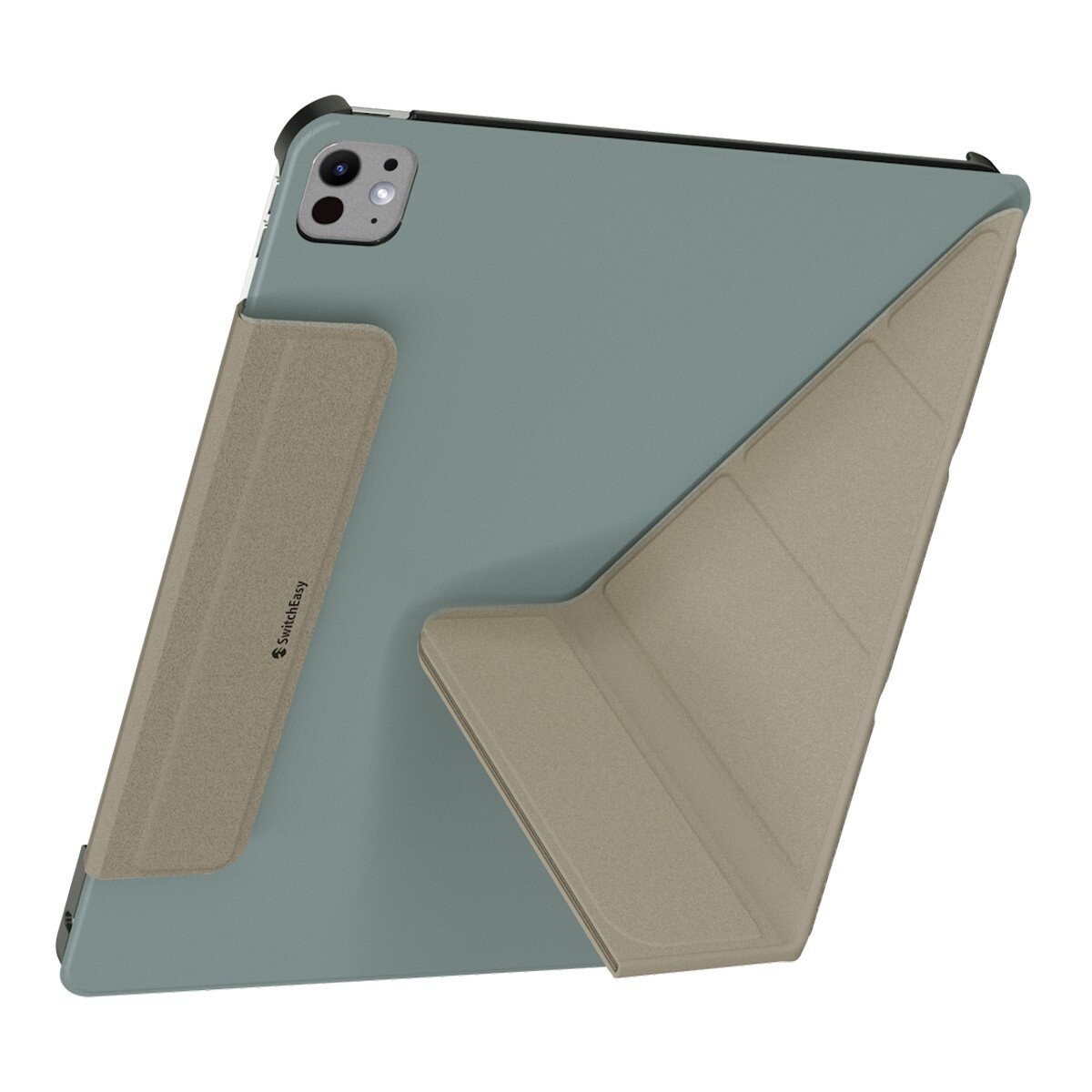 SwitchEasy Origami 全方位多角度支架保護套 iPad Pro 13吋 2024 M4 寧靜藍