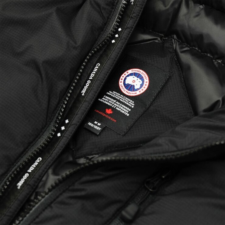 Canada Goose 男長袖連帽外套 黑
