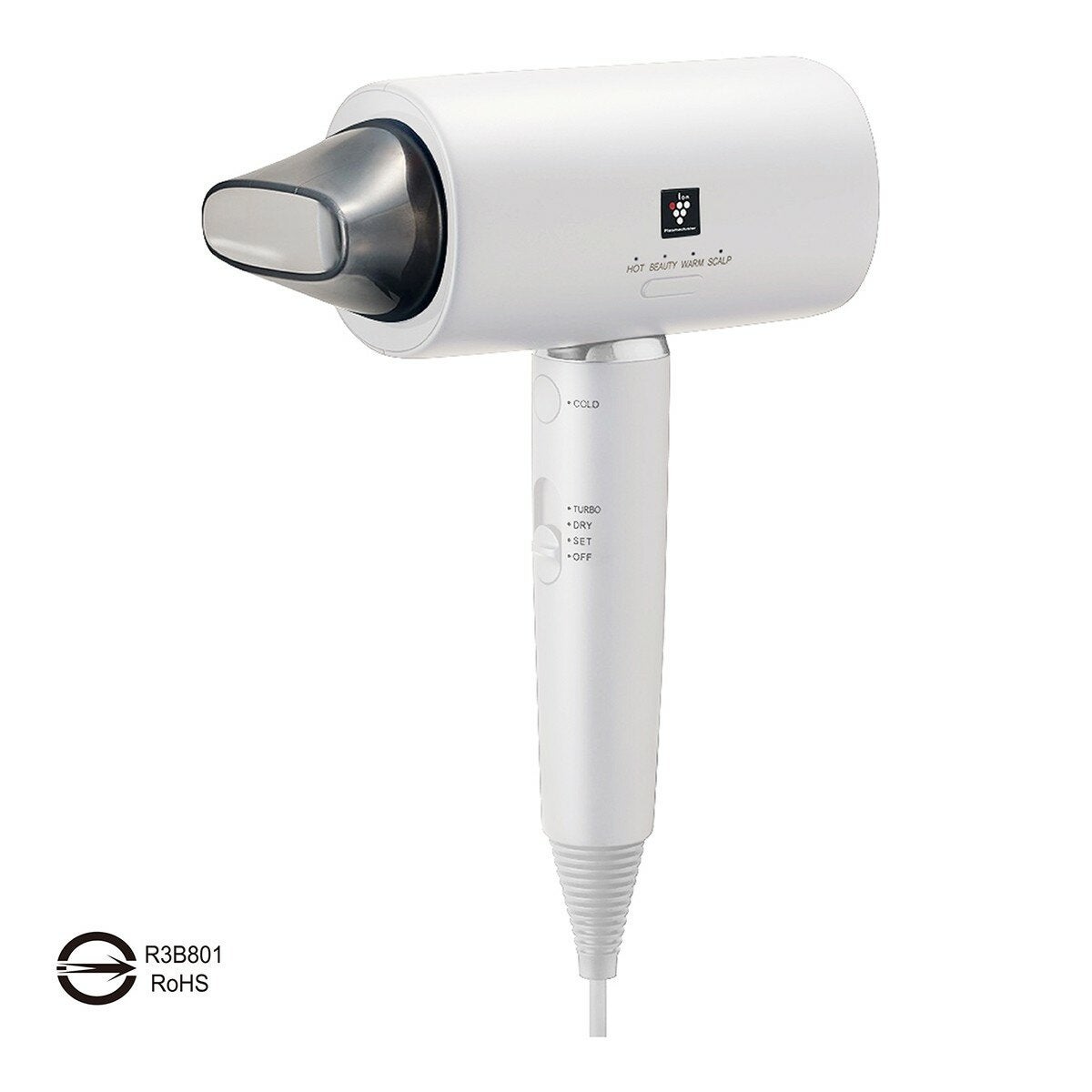 夏普 水潤速乾全電壓吹風機 白 IB-P80MT-W