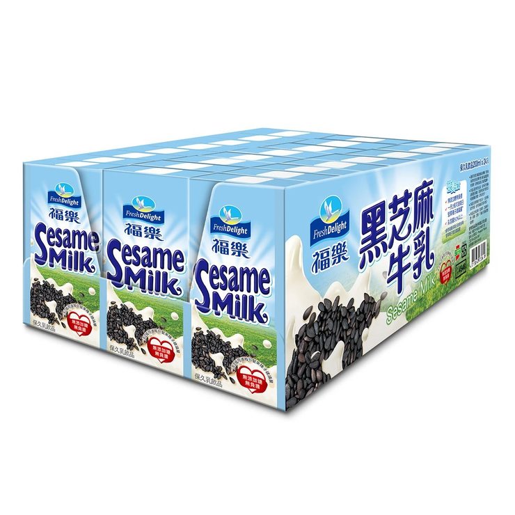 黑芝麻保久乳飲品