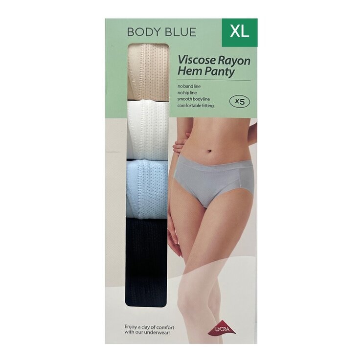 Body Blue 女內褲五入組 XL