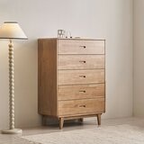 Finlandia Marrone 五格抽屜櫃