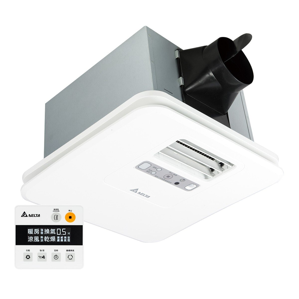 台達電子多功能循環涼暖風機豪華型300系列(液晶線控) VHB30ACMT-AD(110V) / VHB30BCMT-AD(220V) 含完全安裝