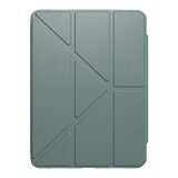MAGEASY Facet 全方位支架透明背蓋保護套 for 2022 iPad 10 & 2025 iPad A16 深水青