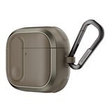 MAGEASY Odyssey 抗衝擊磁扣手繩耳機殼 AirPods 4 金屬沙 MAGEASY Odyssey 抗衝擊磁扣手繩耳機殼 AirPods 4 金屬沙