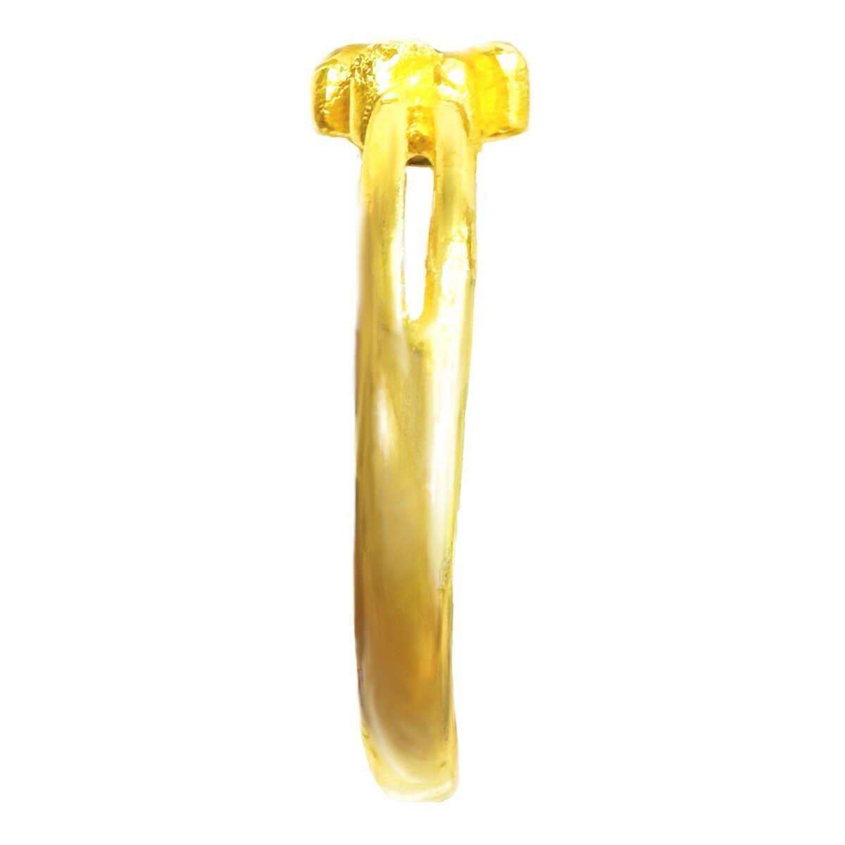 24K黃金戒指 華夫格 74厘