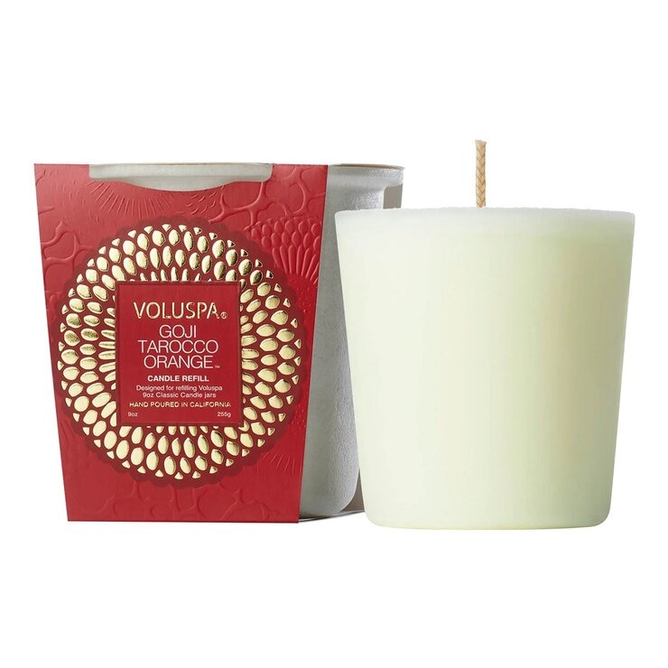VOLUSPA 經典蠟燭補充裝 9盎司