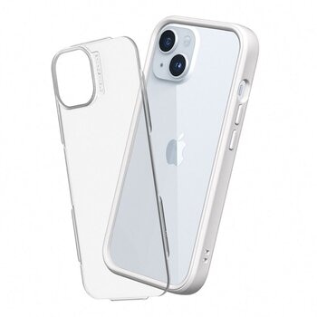 犀牛盾 iPhone 15 Plus MOD NX 防摔手機殼 + 9H 3D 滿版螢幕玻璃保護貼