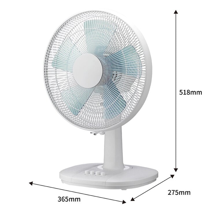 艾美特 12吋 AC桌扇 FD30247