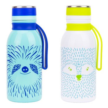 Reduce 兒童不鏽鋼水瓶 2 件組 淺綠 Reduce 兒童不鏽鋼水瓶 2 件組 淺綠