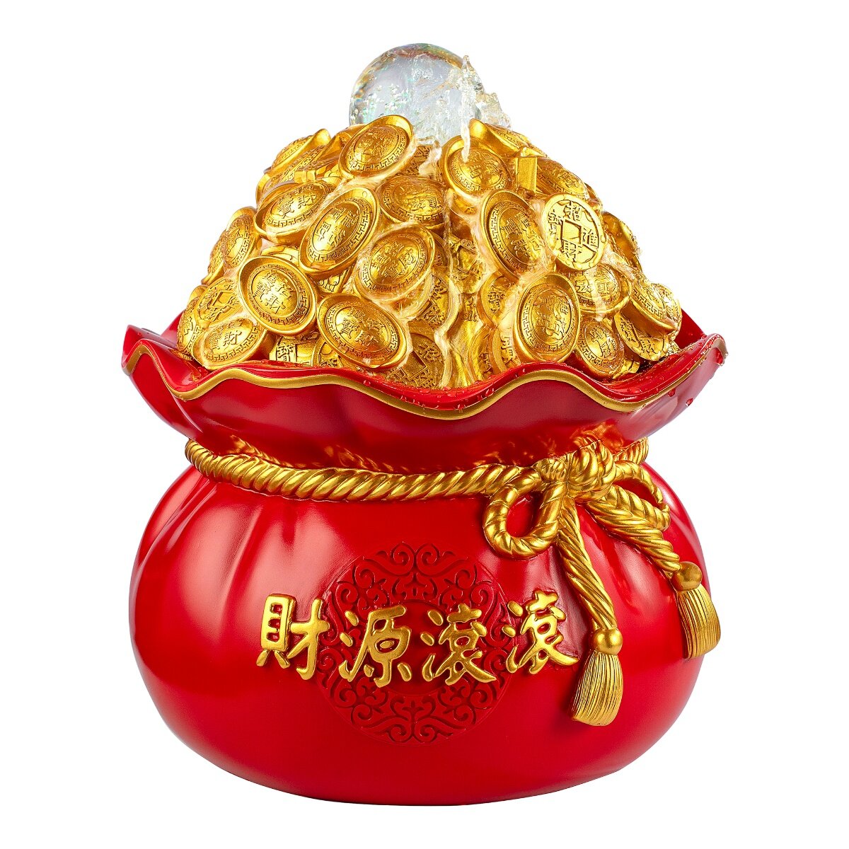 招財進寶錢袋滾珠流水組