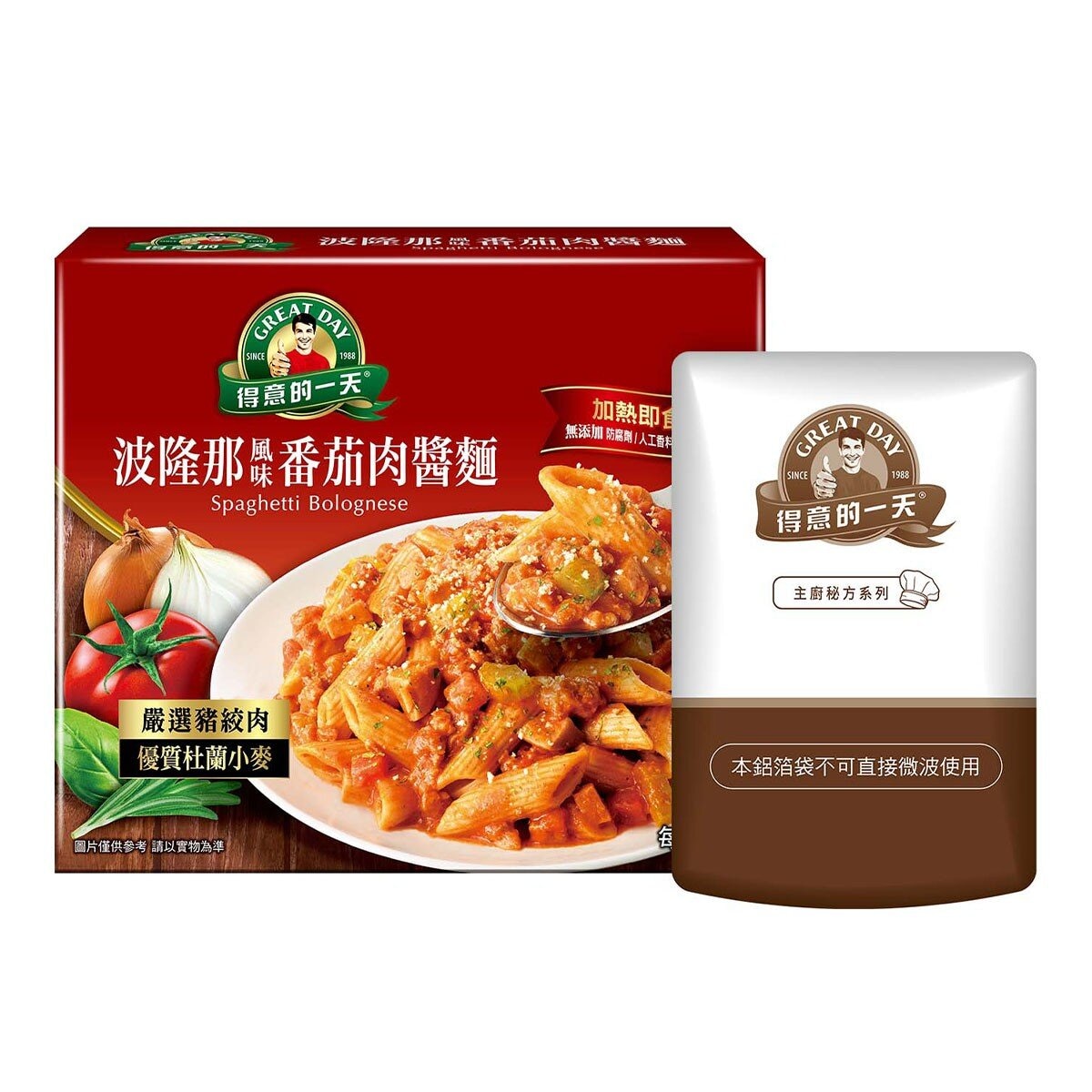 得意的一天 波隆那風味番茄肉醬麵 500克 X 3入