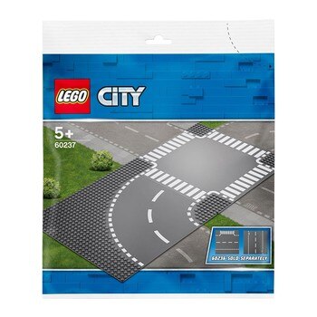 Lego 城市系列彎道 + 十字路口 Lego 城市系列彎道 + 十字路口