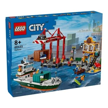 LEGO 城市系列 濱海港口和貨船 60422 / 8歲以上