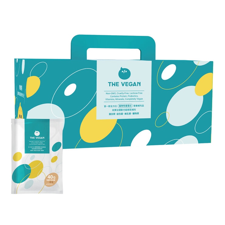 The Vegan Soy Protein Isolate Sugar Free Peanut 40 g X 30-Pack