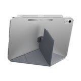 MAGEASY Facet 全方位支架透明背蓋保護套 (筆槽款) 適用於 2022 iPad 10 & 2025 iPad A16 阿拉斯加藍