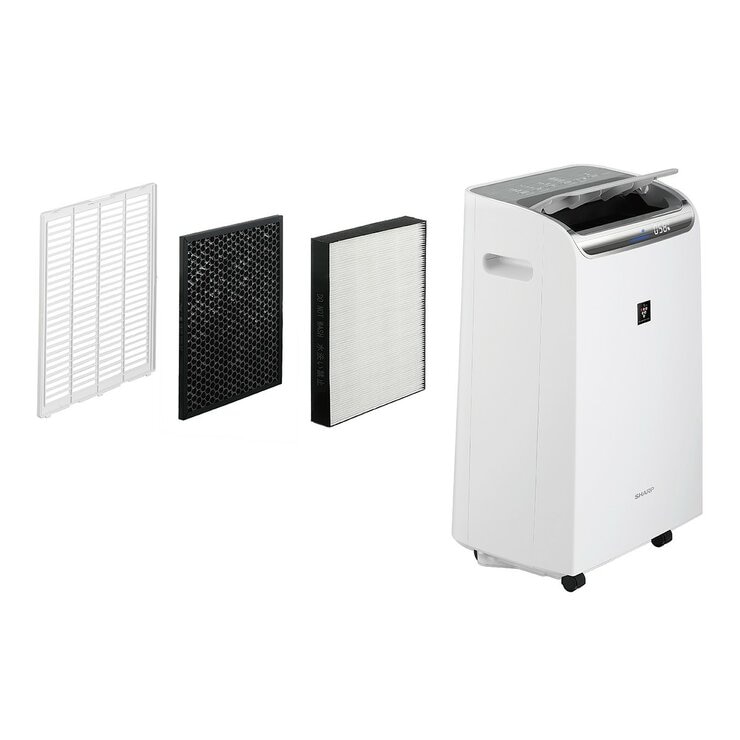 夏普 12 公升 自動除菌離子空氣清淨除濕機 DW-CA12FT-S