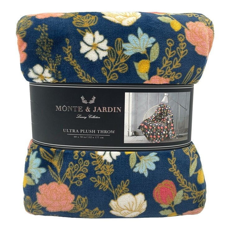 Monte & Jardin 印花舒適毯 152公分 X 177公分 Monte & Jardin 印花舒適毯 152公分 X 177公分