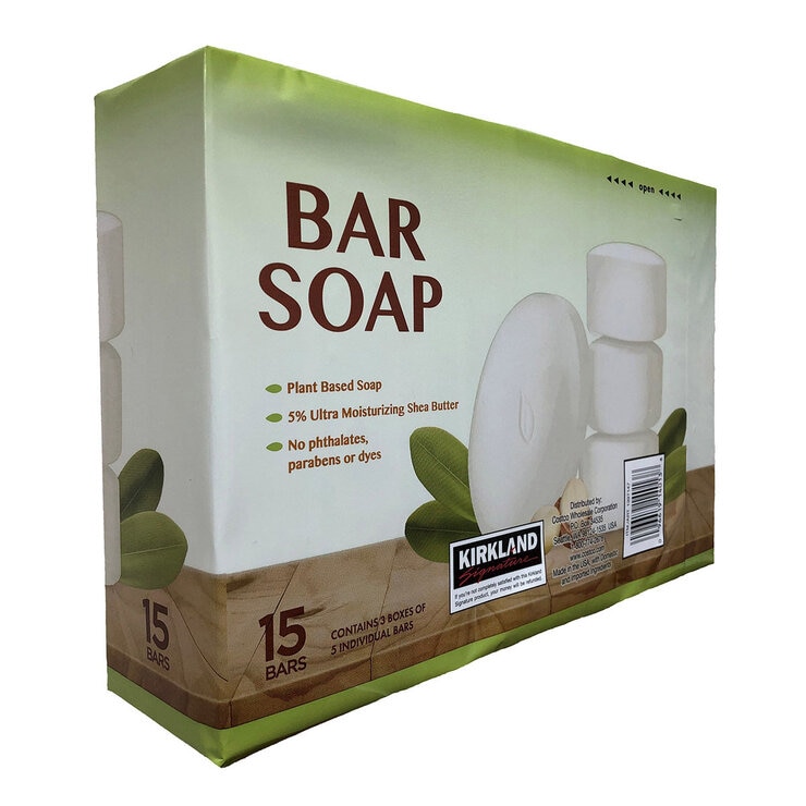 科克蘭 乳木果油香皂 127.5公克 X 15入