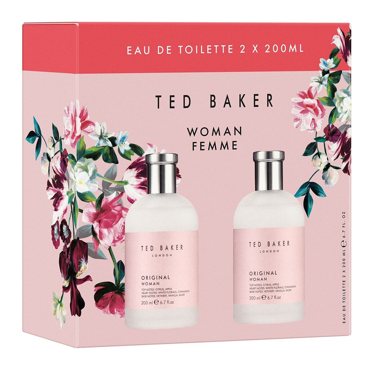 Ted Baker 經典款女用香水 200毫升 X 2入
