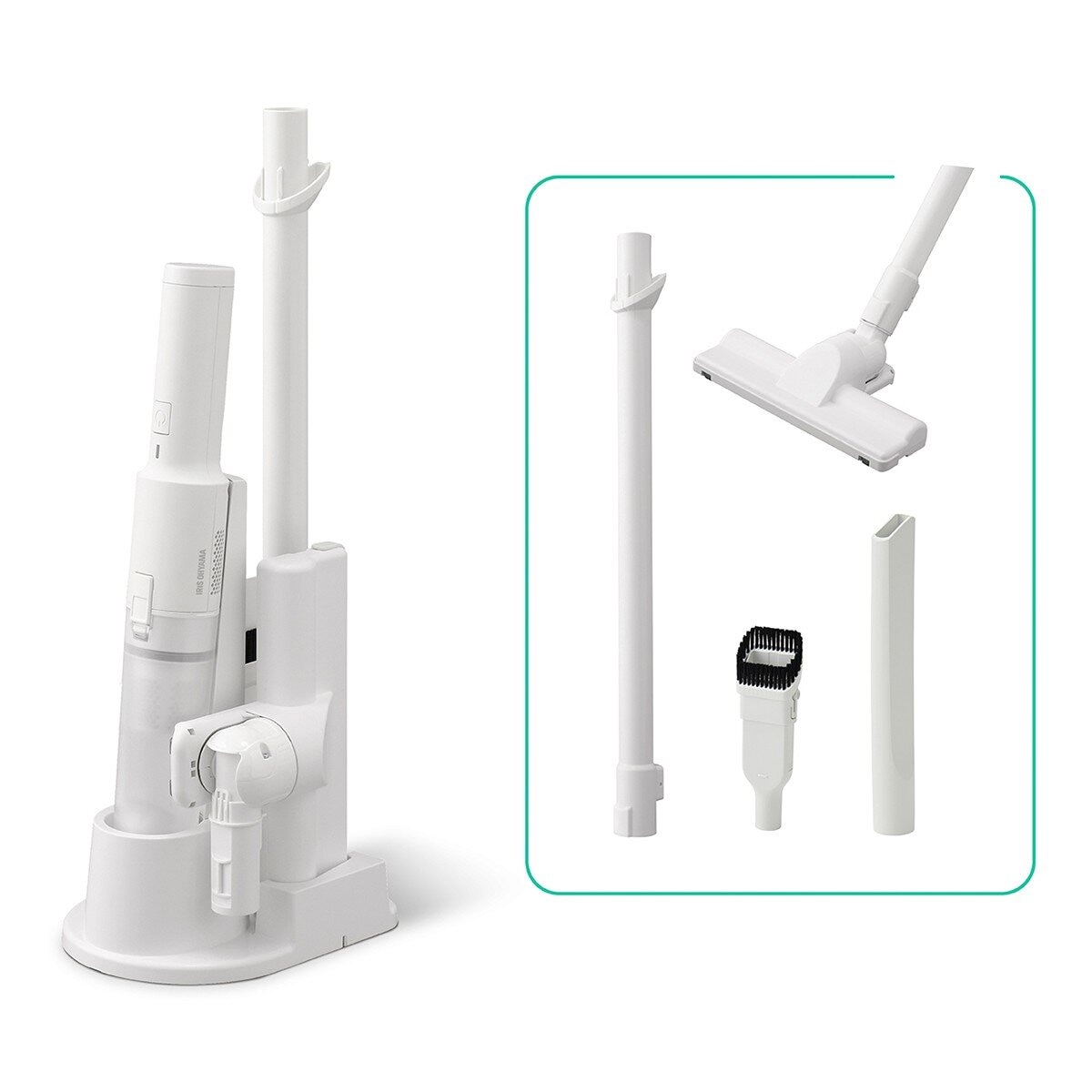 IRIS OHYAMA 手持式充電吸塵器 HCD-22MW